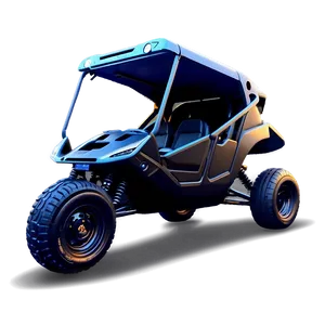 Buggy Sunset Silhouette PNG 06252024