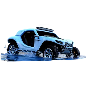 Buggy Through The Water Splash Png 37 PNG image