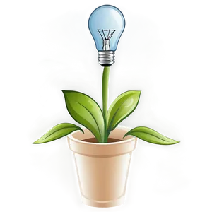 Bulb Plant Clipart PNG Erv14 PNG