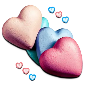Bulk Conversation Hearts PNG Yfj