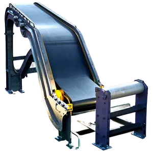 Bulk Material Handling Conveyor Belt Png 41 PNG image