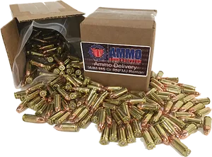 Bulk9mm Ammunition Delivery PNG image