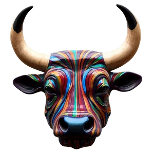 Bull Head Street Art PNG 35 PNG