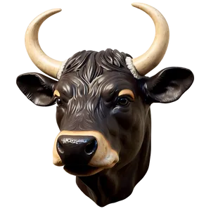 Bull Head With Crown PNG 06132024