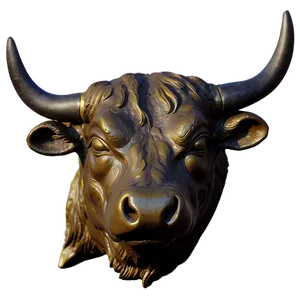 Bull Head With Ring PNG Vns