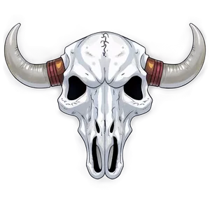 Bull Skull Illustration PNG 47