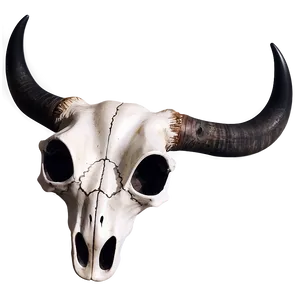 Bull Skull In Gothic Style PNG 06122024 PNG