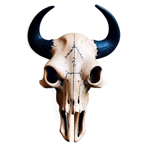 Bull Skull With Crossed Arrows Png 06122024 PNG image