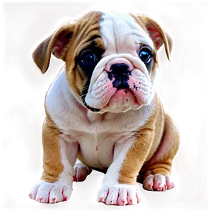Bulldog Puppy Png Kgn PNG image