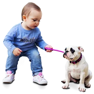 Bulldogs And Babies Friendship PNG Xxv PNG