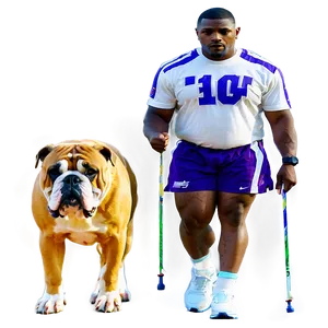 Bulldogs And Their Signature Walk PNG Lvq64 PNG