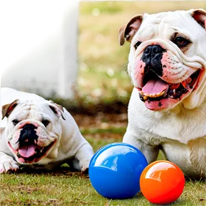 Bulldogs And Their Toys Png Ywh41 PNG image