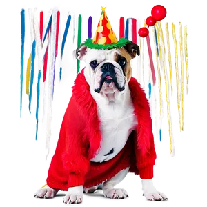 Bulldogs In Costume Party PNG 06252024 PNG