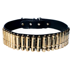 Bullet Belt With Buckle Png 06272024 PNG image