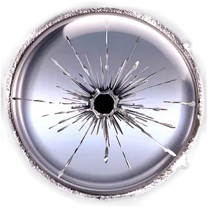 Bullet Hole Glass Png 05042024 PNG image