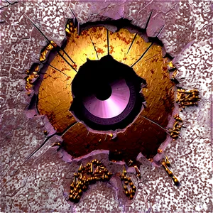 Bullet Hole In Concrete Png 71 PNG image