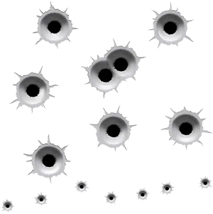 Bullet Holes Pattern