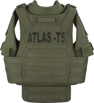 Bulletproof Vest A T L A S T5 Military Gear PNG