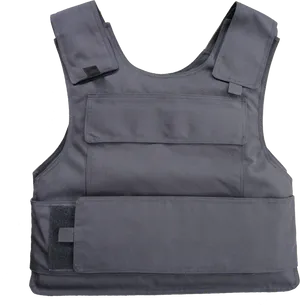 Bulletproof Vest Isolatedon Blue Background PNG image