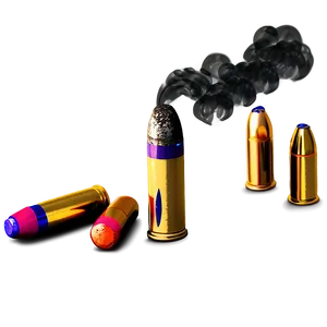 Bullets With Smoke PNG Pue PNG