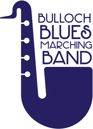 Bulloch Blues Marching Band Logo PNG image