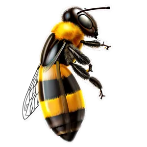 Bumblebee Pollinating Flower PNG 58 PNG