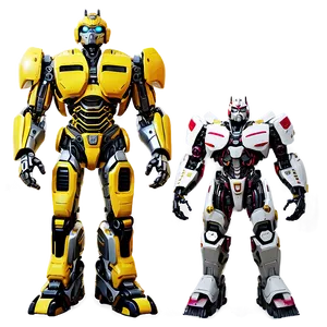 Bumblebee Robot Transformation PNG Fsi53