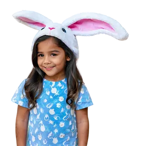 Bunny Hat For Girls PNG 29