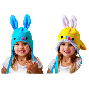 Bunny Hat For Toddlers PNG Udg