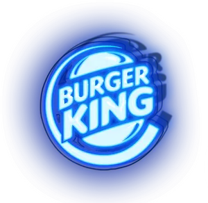 Burger King Neon Sign Logo