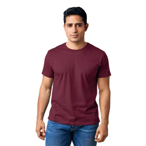 Burgundy Blank Shirt PNG 80 PNG