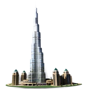 Burj Khalifa Tower PNG Alt81