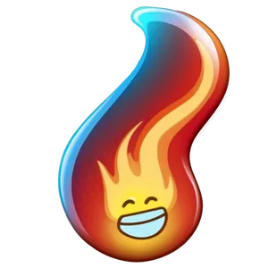 Burn Fire Emoji Icon Png 05042024 PNG image