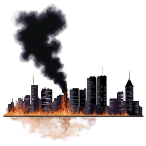 Burned Down City Png Key99 PNG image