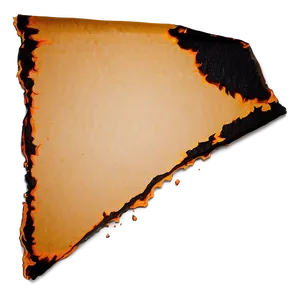 Burned Paper Corner PNG 19