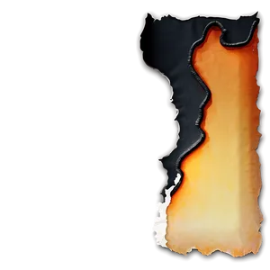 Burned Paper Corner PNG 97