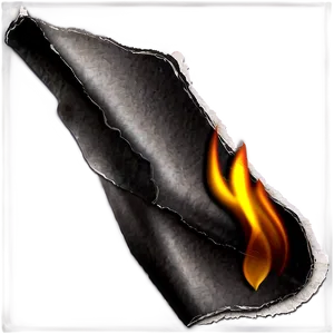Burned Paper Design PNG 14 PNG