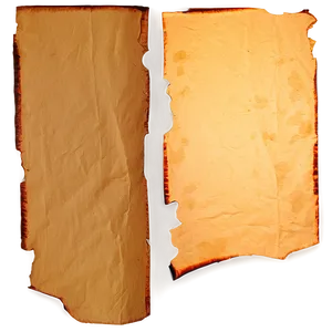 Burned Paper For Collage PNG 06122024