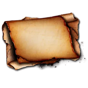 Burned Paper Invitation Background PNG Fog73 PNG