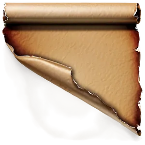 Burned Paper Scroll PNG Sql54 PNG