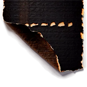 Burned Paper Texture Background PNG 46 PNG