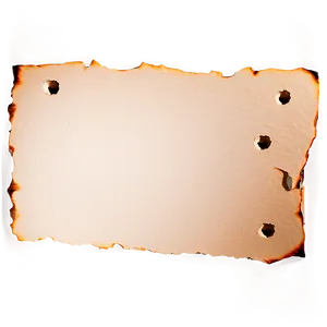 Burned Paper With Holes PNG Ipx35 PNG