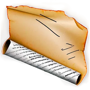 Burned Paper With Writing PNG Nrt62 PNG