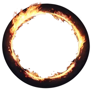 Burning Circle Design Png Gcp13 PNG image