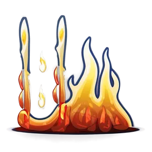Burning Fire Emoji Creation PNG 05042024