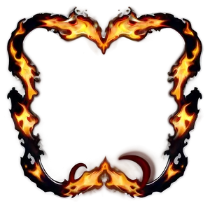 Burning Halo Border PNG Egi82 PNG