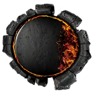 Burnt Edges Distress PNG Dgm