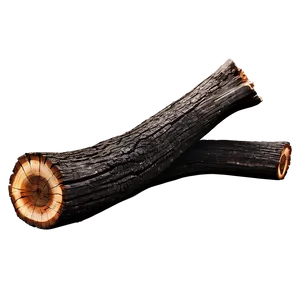 Burnt Tree Trunk PNG Wxa33