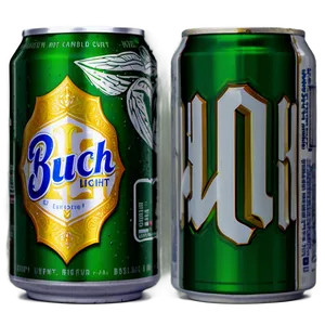 Busch Light Can C PNG image