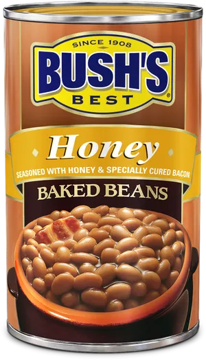 Bushs Honey Baked Beanswith Bacon PNG image